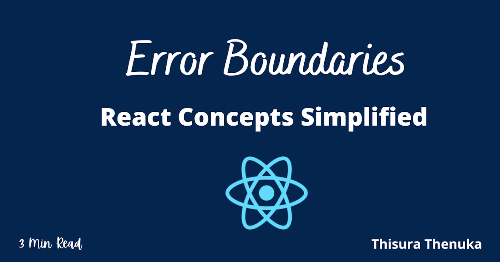 Make Errors User-Friendly with React Error Boundaries