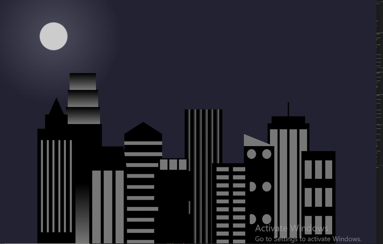 Day 51: Learning CSS Variables by Building a City Skyline (Part 10)