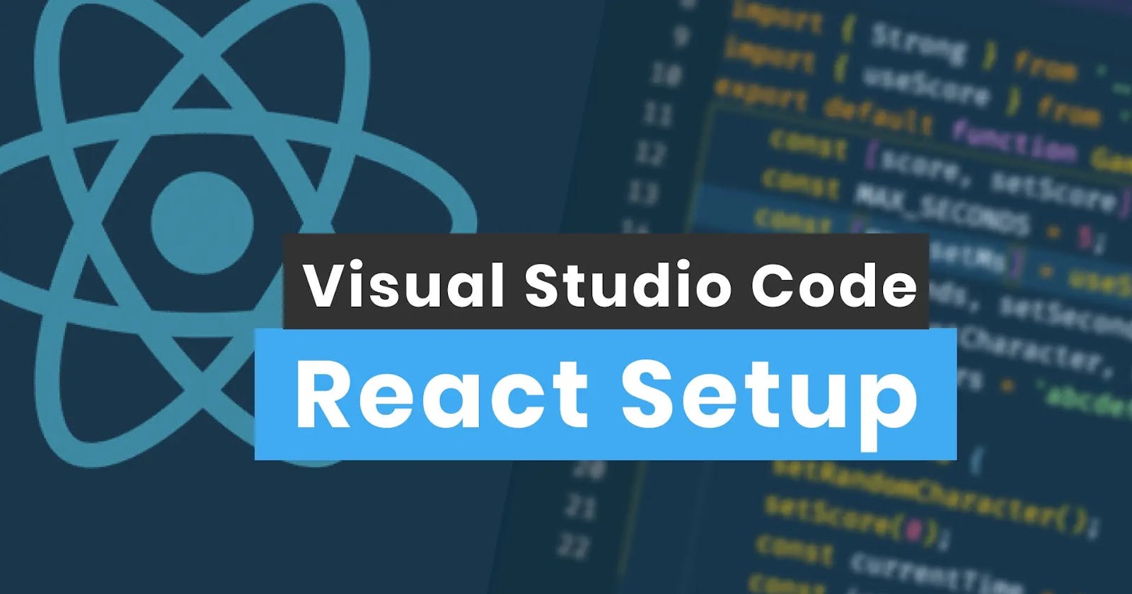 VS Code React Setup - 5 Tips