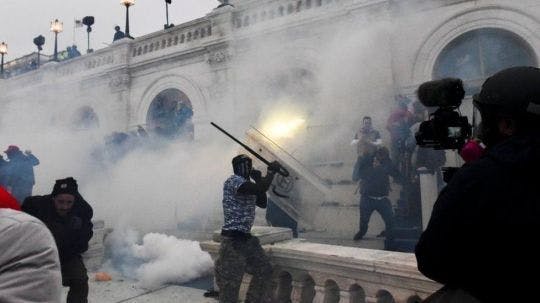 Violent Trump Protesters At Capitol Hill