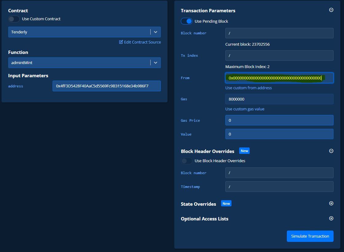 import contract simulation - adjust caller.JPG