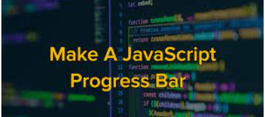 Creating a progress bar using JavaScript