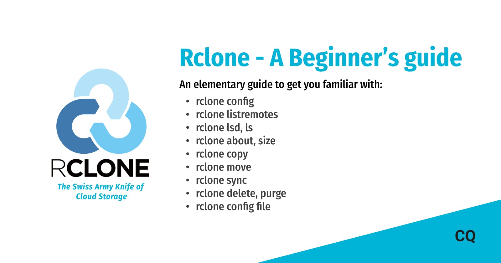 Rclone - A Beginner's Guide