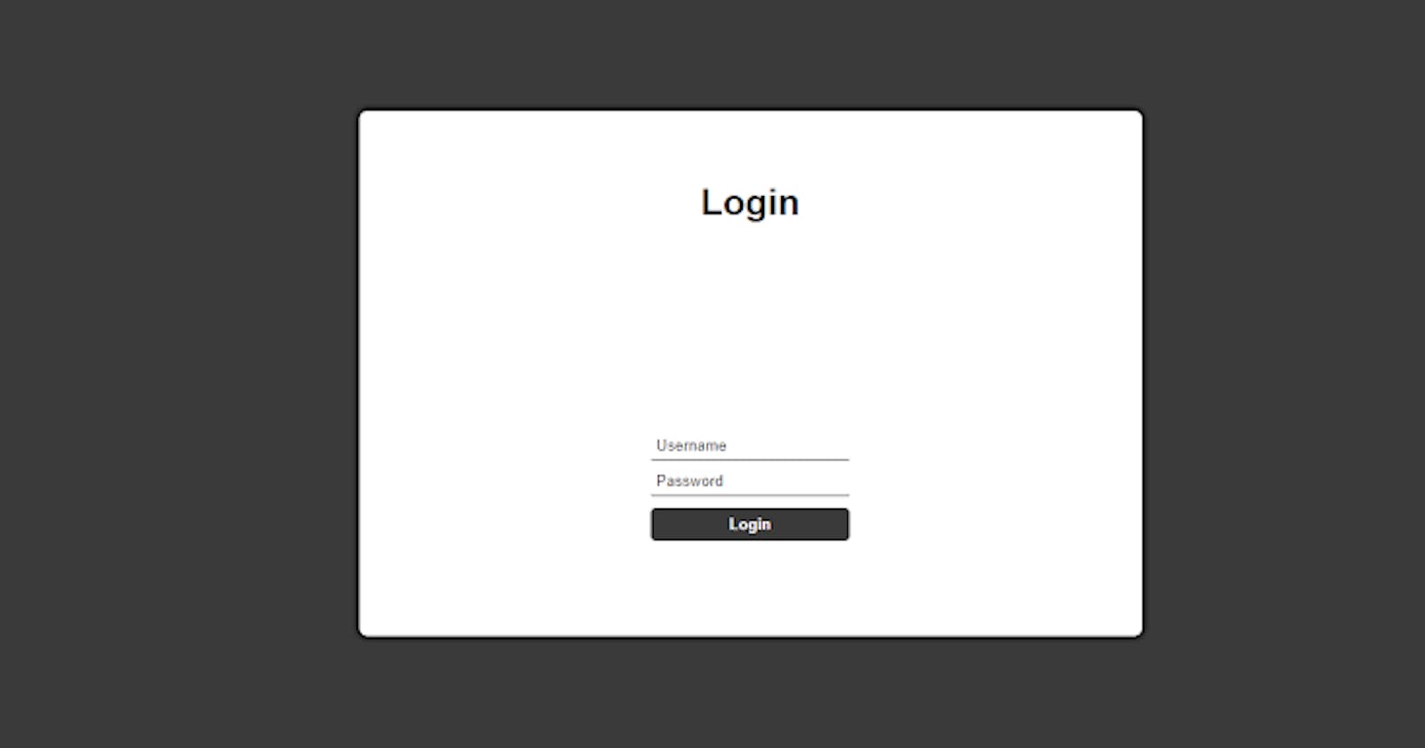 How to Create HTML Form