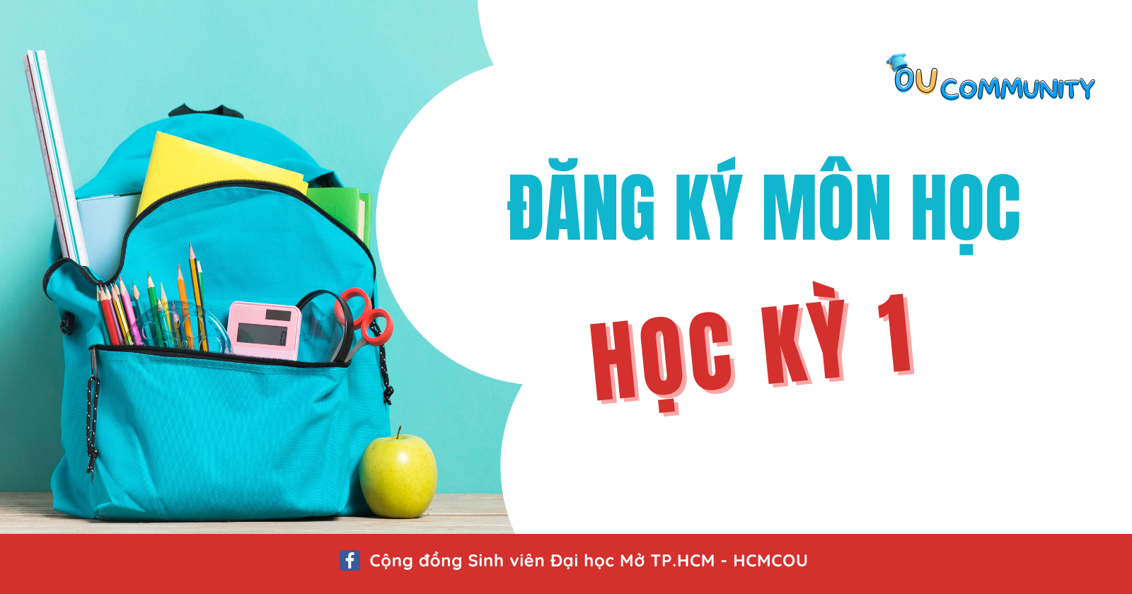 📢 Kế hoạch đăng ký môn học Học kỳ 1 năm học 2022 - 2023