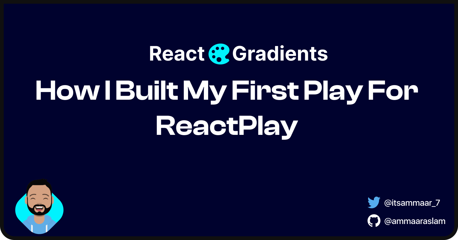 How I Built My First Play For ReactPlay