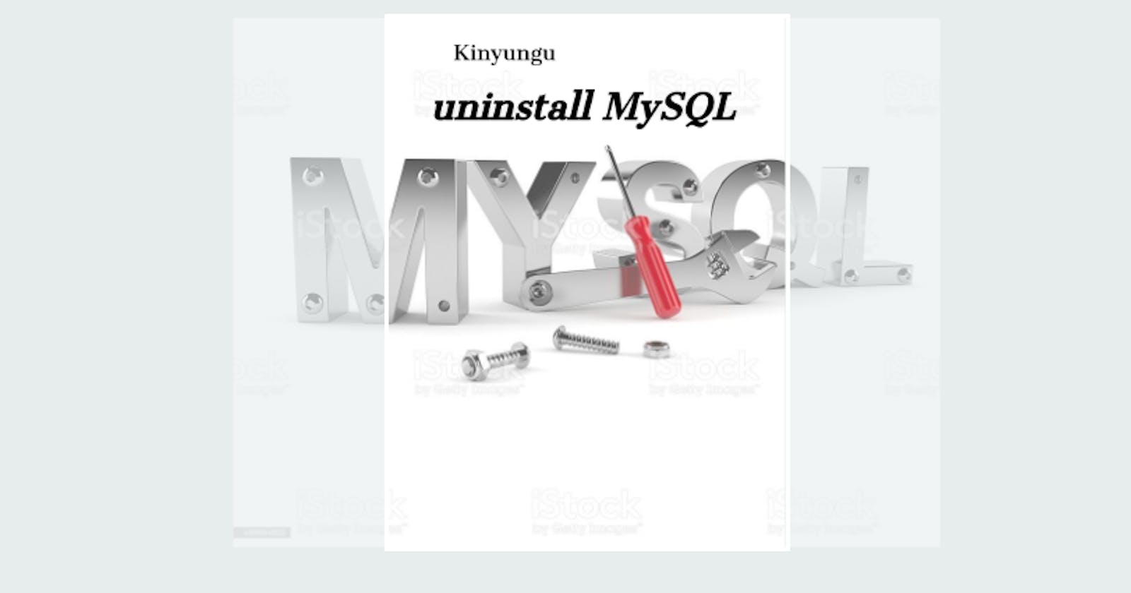 How to uninstall MySQL Server from Ubuntu 22.04.