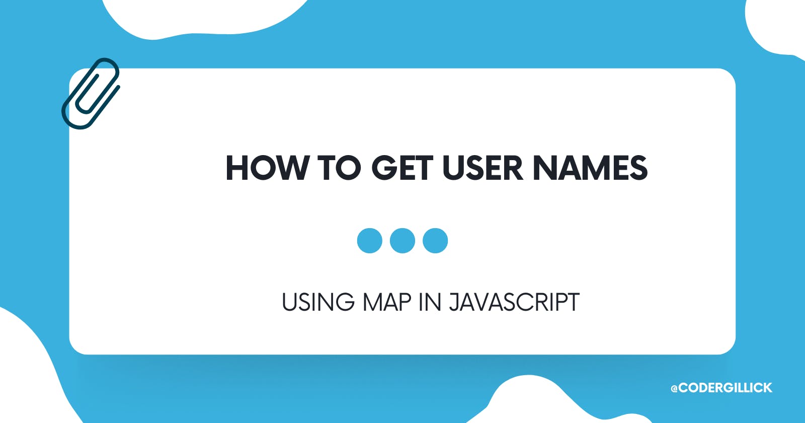 How to get Users names from an Array