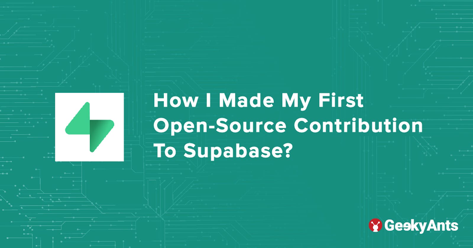 How I Made My First Open-Source Contribution To Supabase?