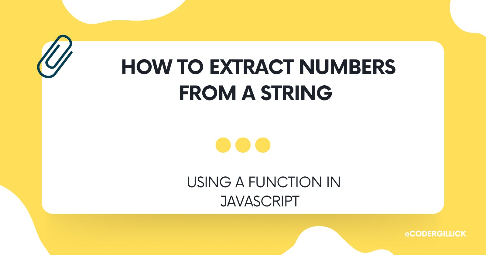 How  to extract numbers (integers) from a string using a function