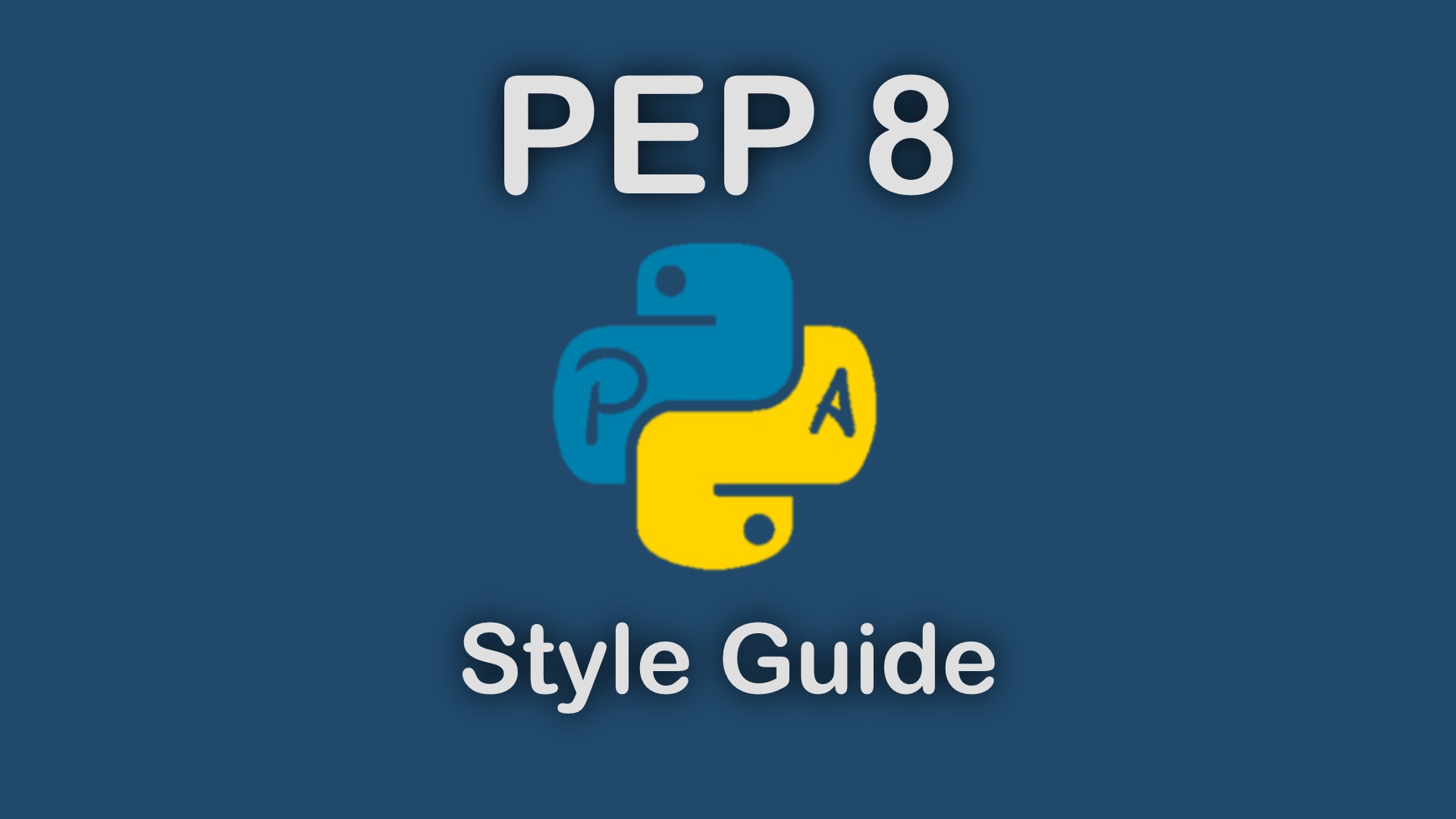 Python PEP 8 standard