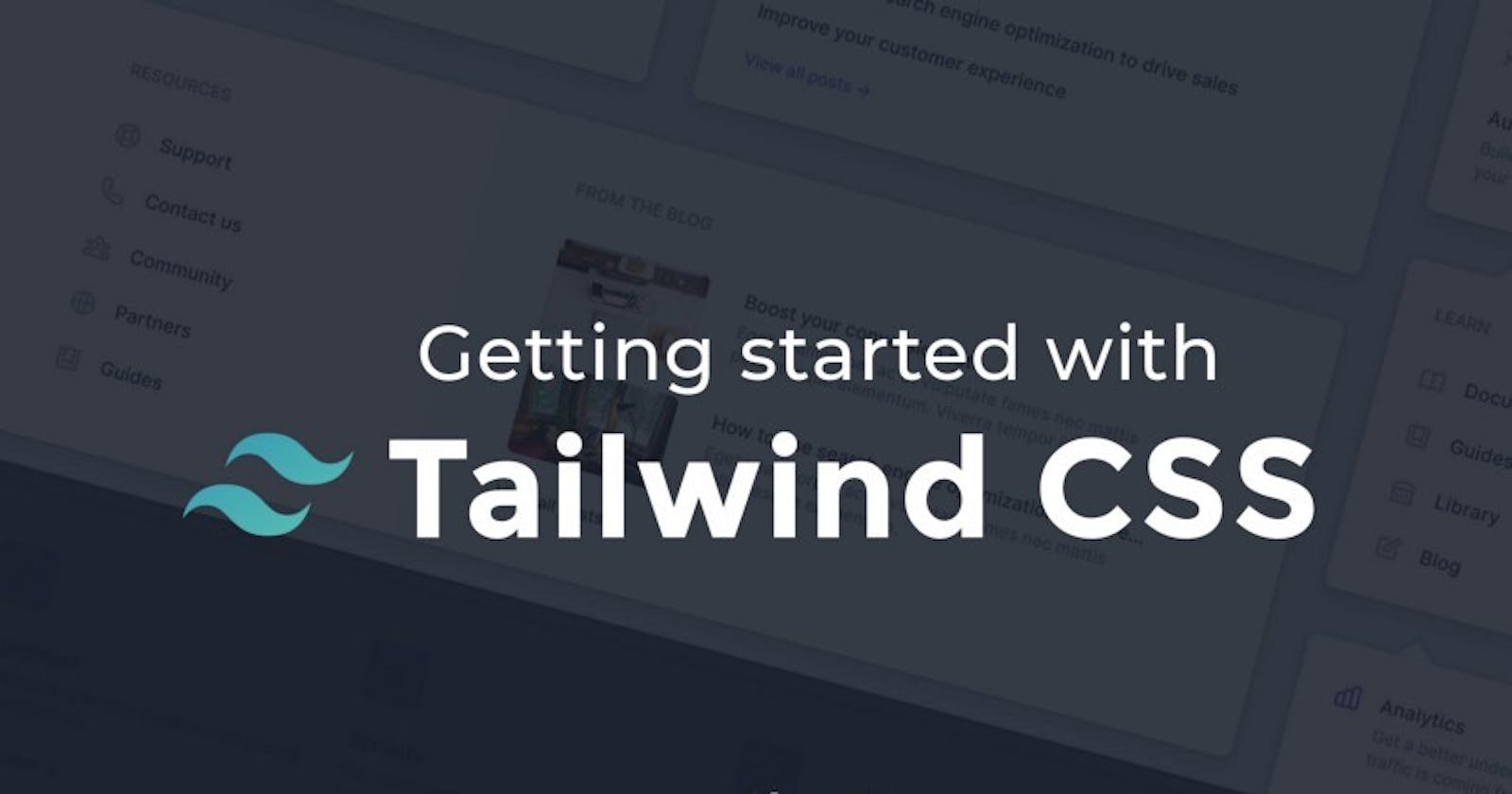 Getting Start With Tailwind CSS