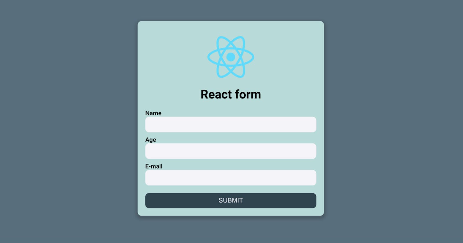 React Forms & input custom hook