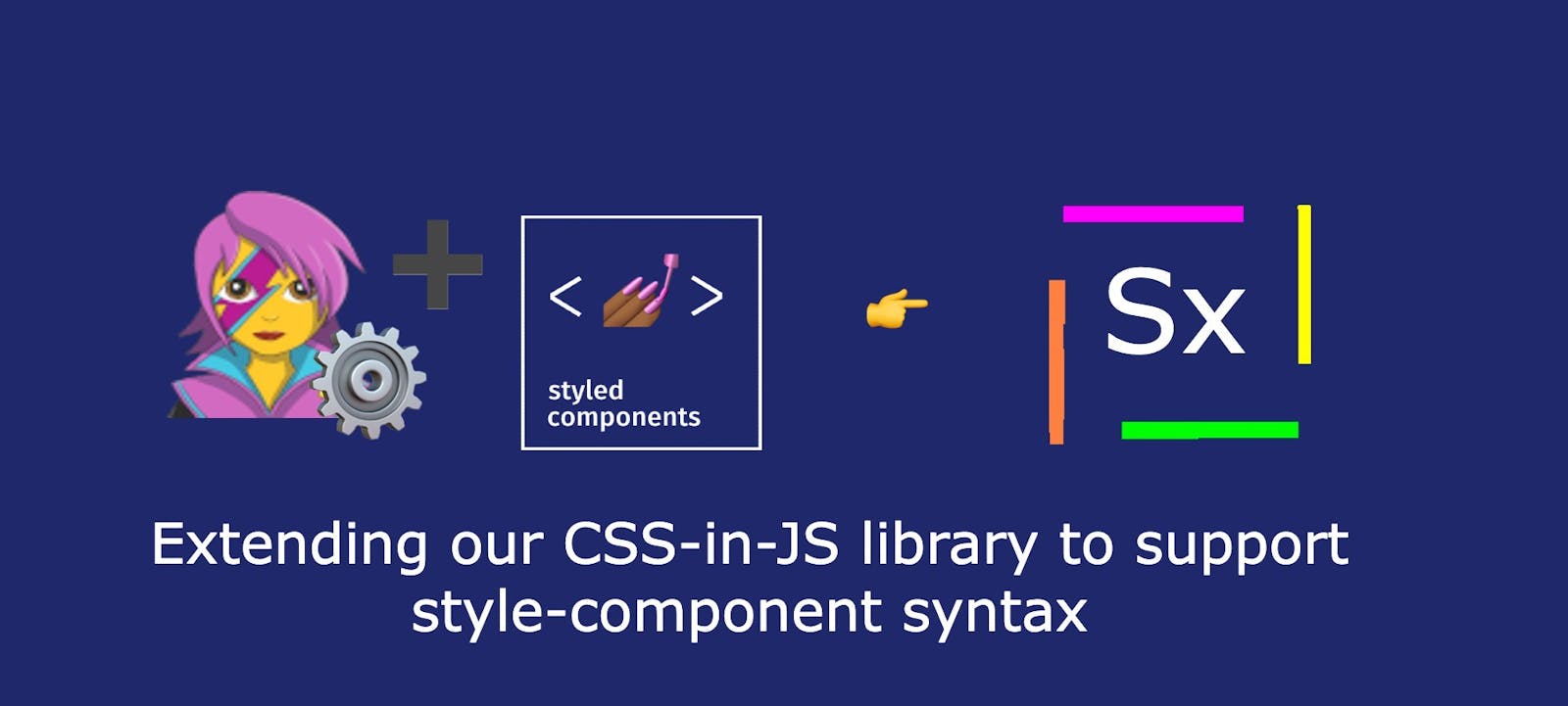 Extending our CSS-in-JS to support style-component syntax