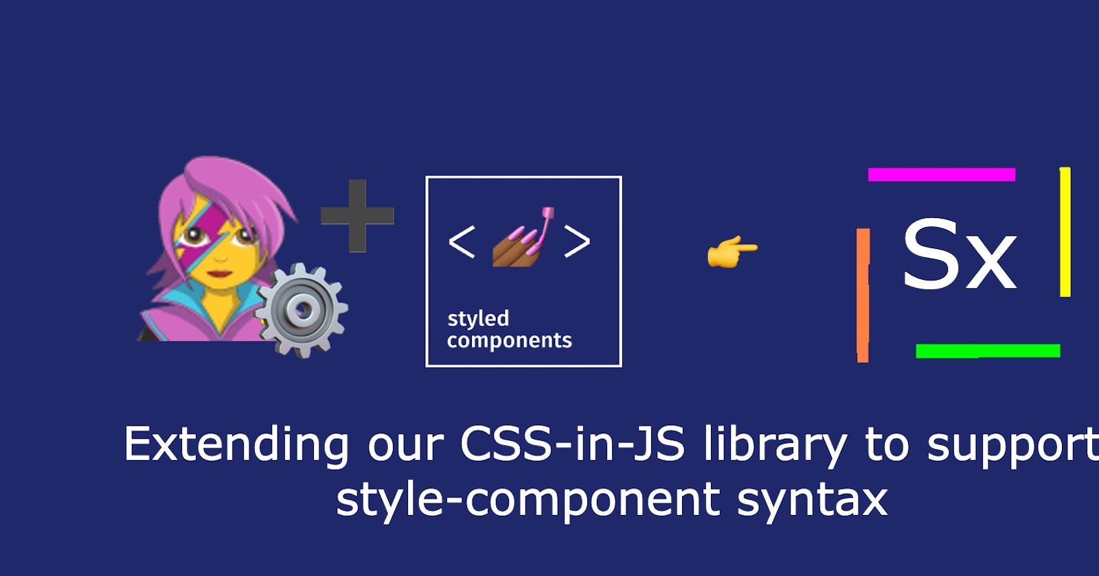Extending our CSS-in-JS to support style-component syntax
