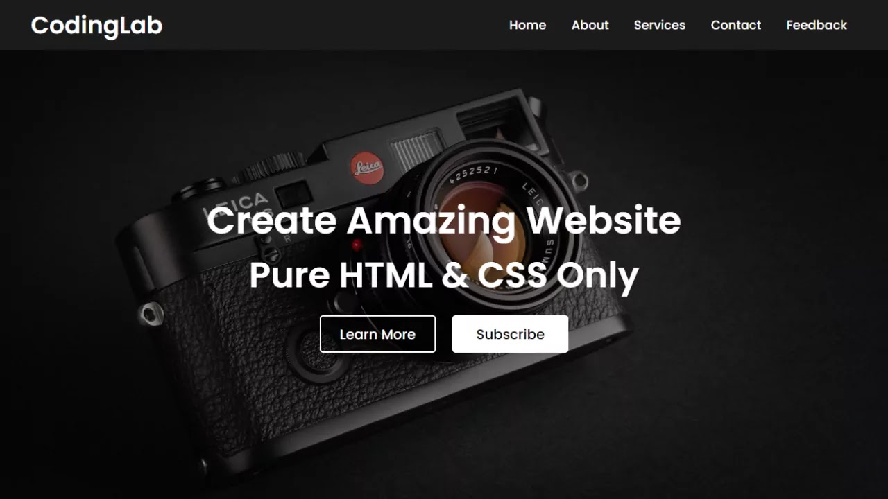 Create A Website in HTML & CSS Only.jpg