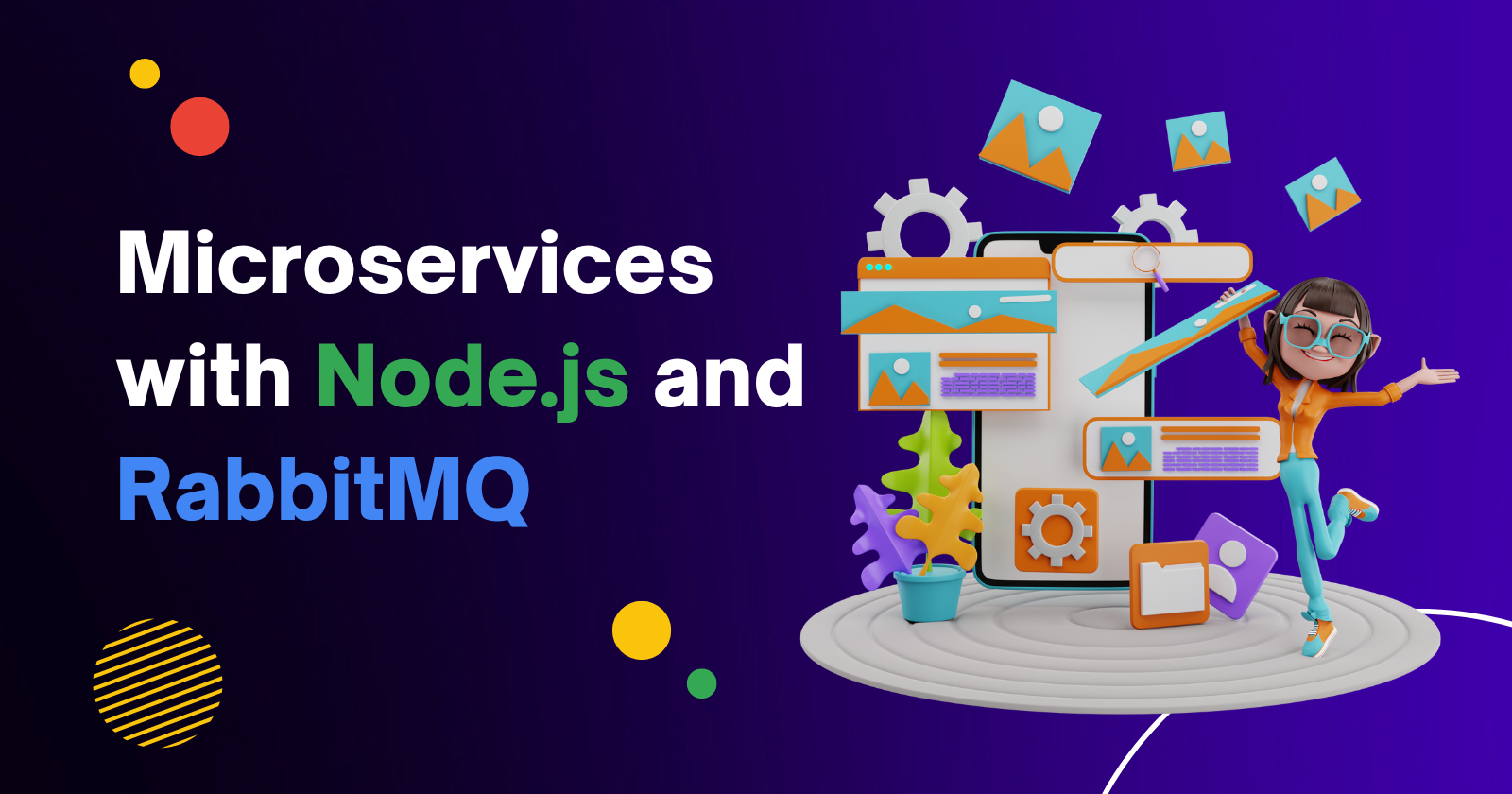 Learn how to build a microservice using  and RabbitMQ.