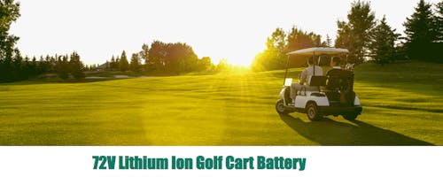 72 Volt Lithium Ion Golf Cart Battery's photo