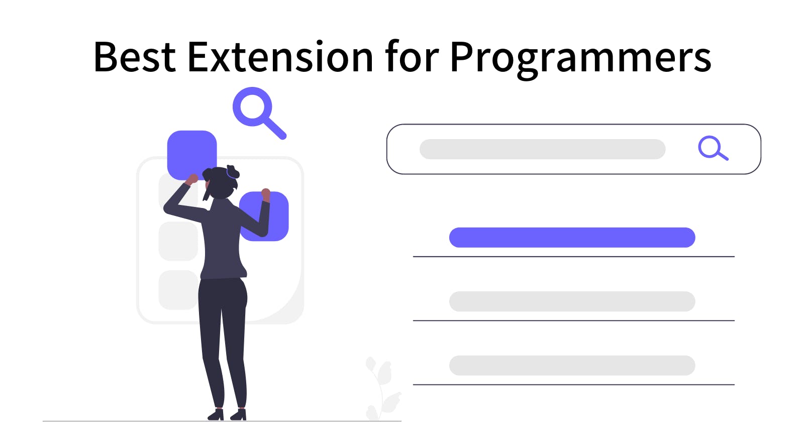 This extension is a programmer's best friend