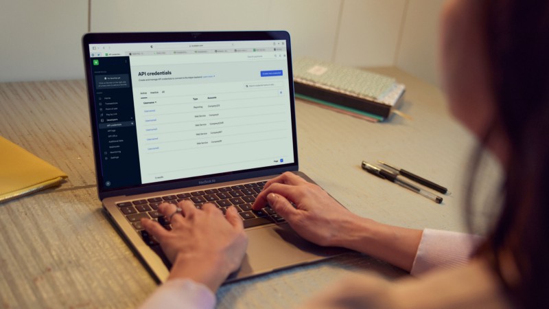 Revamp of the API credentials screens