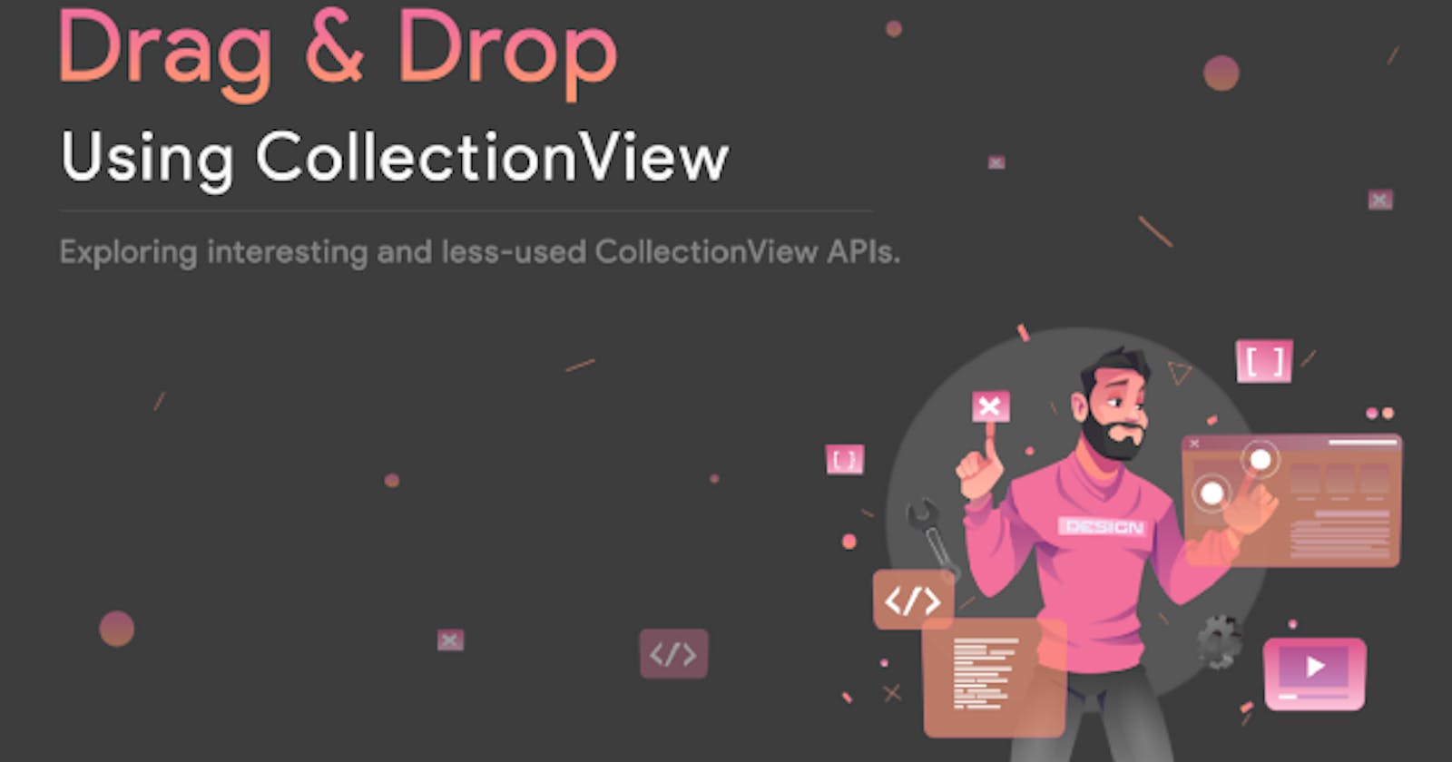 iOS — Drag and Drop using CollectionView