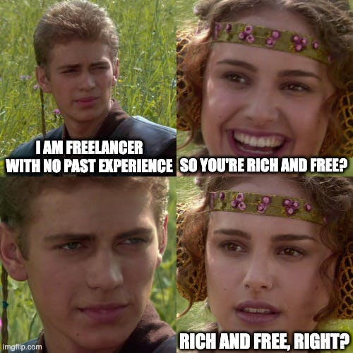 You're gonna be rich and free, right?