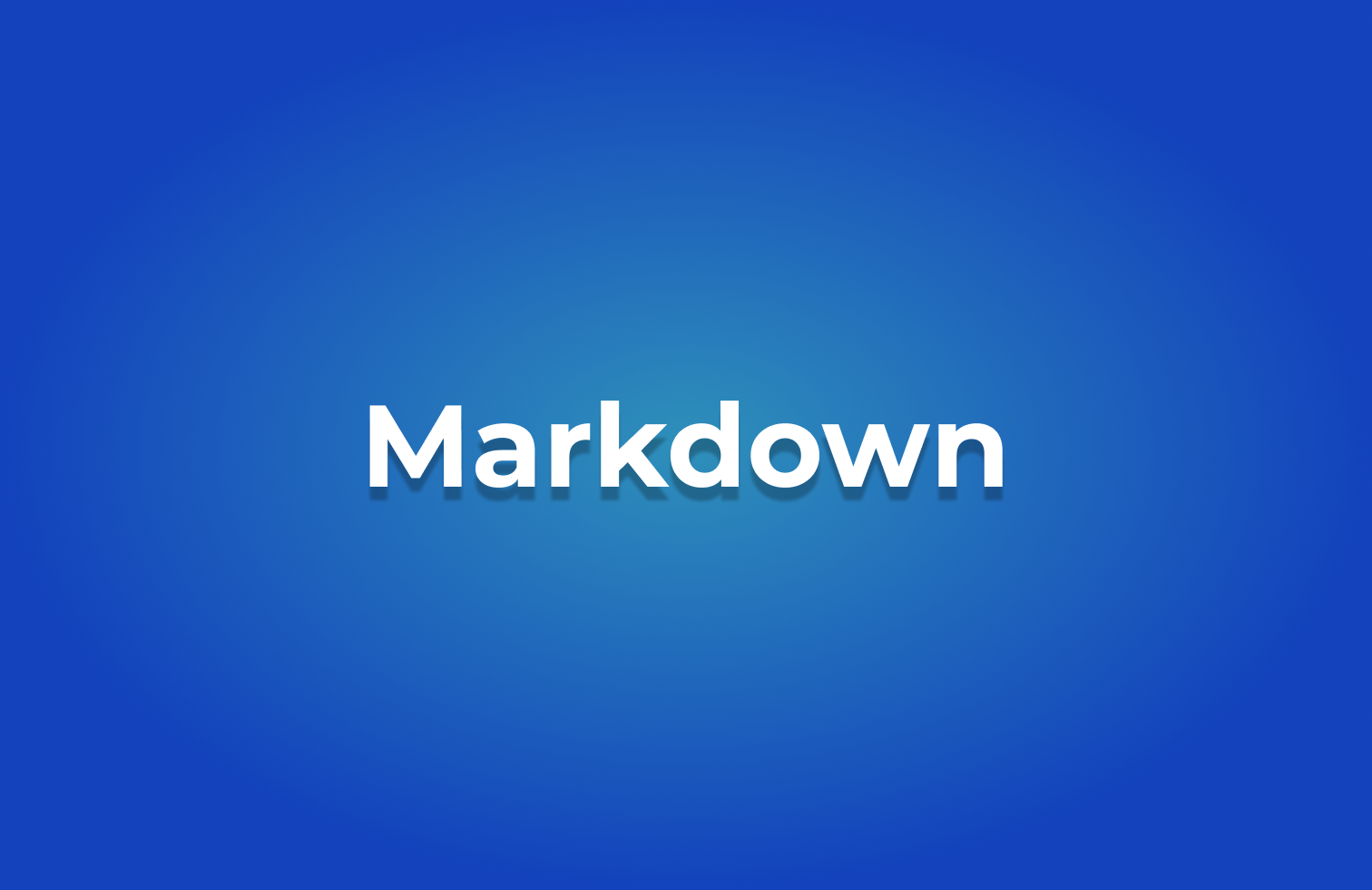 Markdown