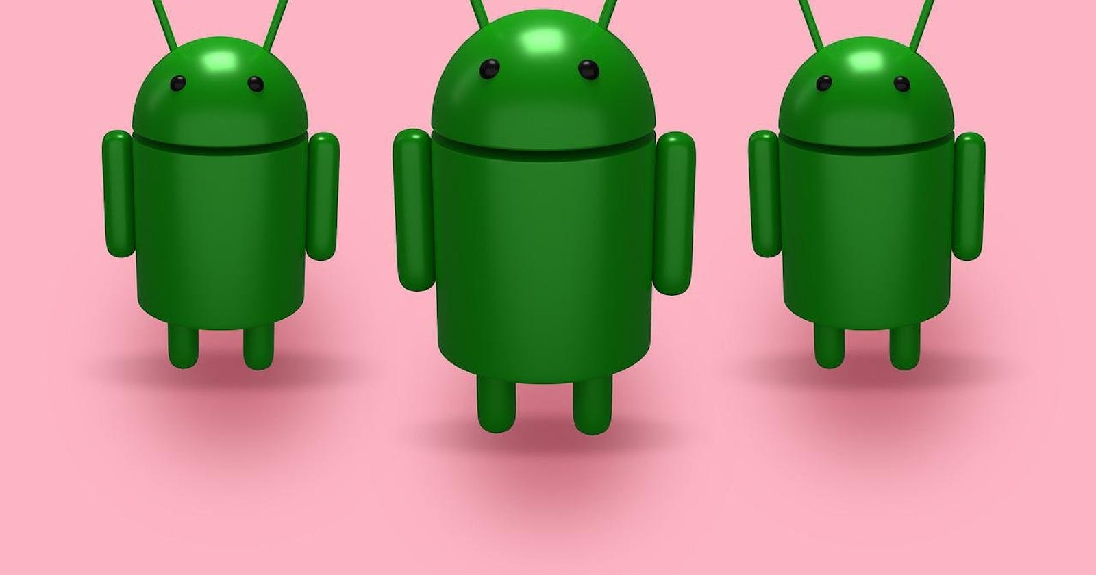 The 4 pillars of Android Ecosystem or  Android Components