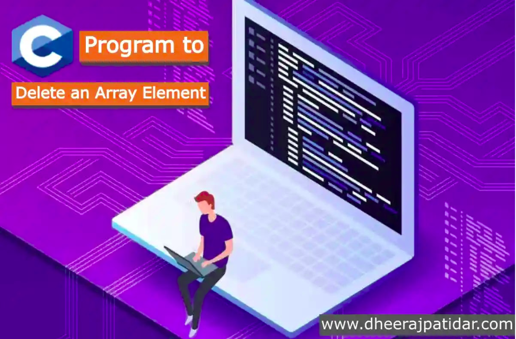 C Program to Delete an Element from an Array with Explanation