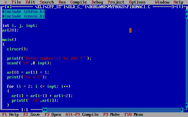 Borland Turbo C++ 3