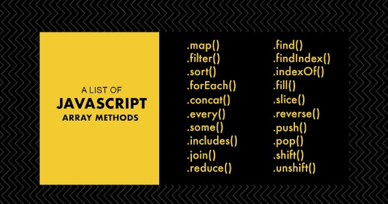 Depth guide on JavaScript Array methods