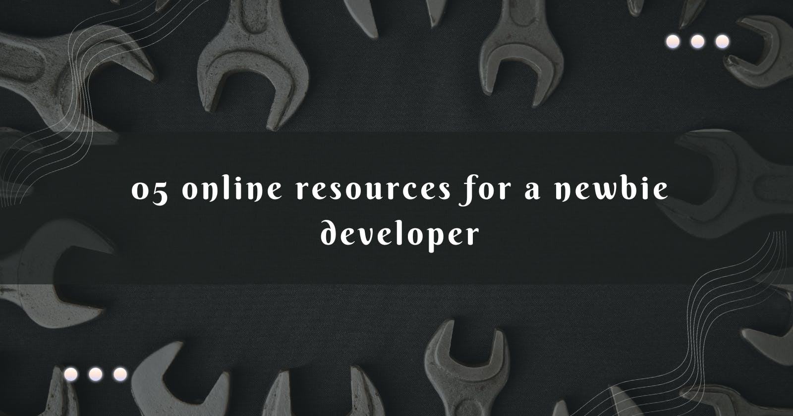 05 online resources for newbie web developers