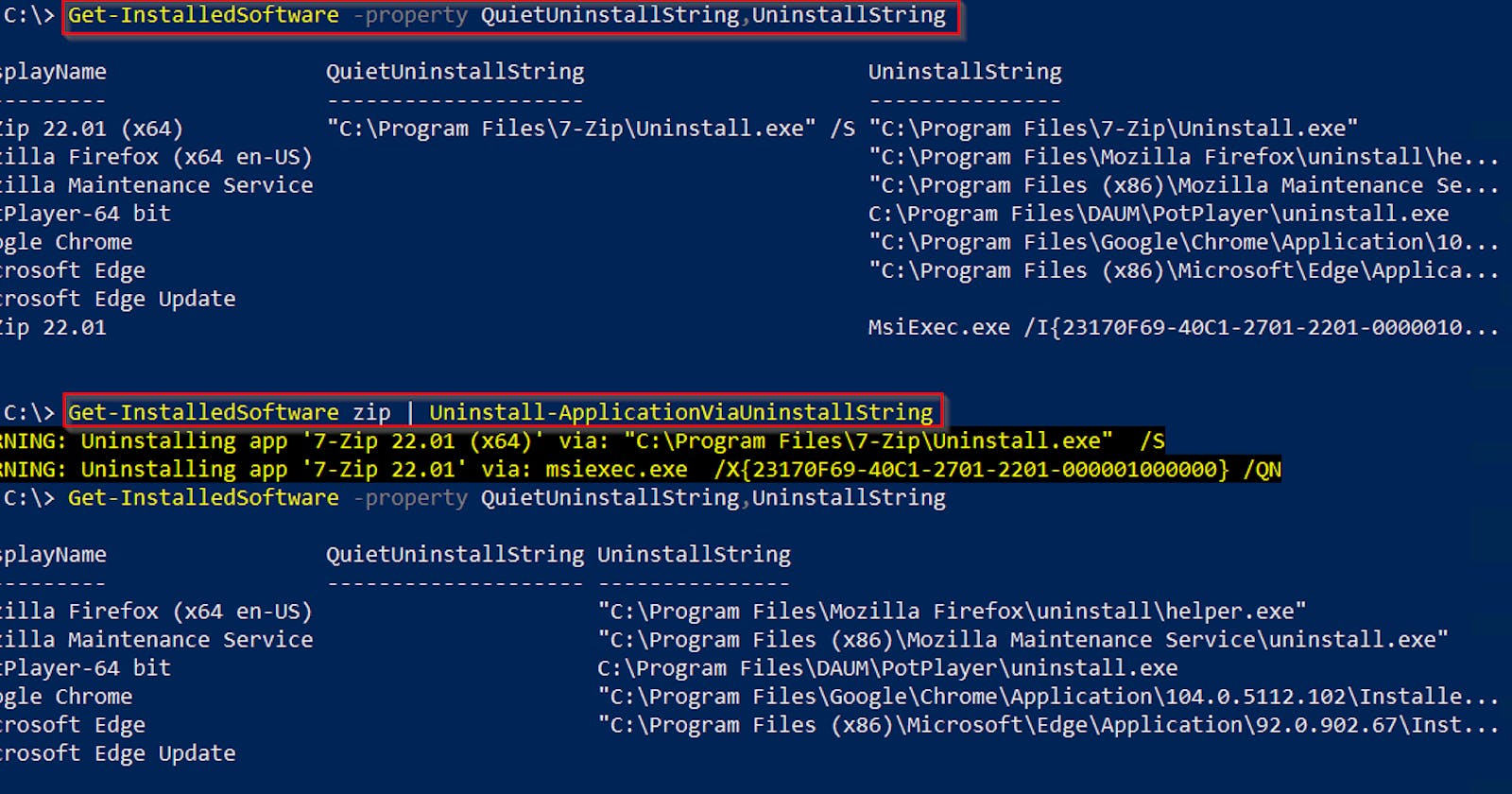 Easy removal of preinstalled bloatware using PowerShell