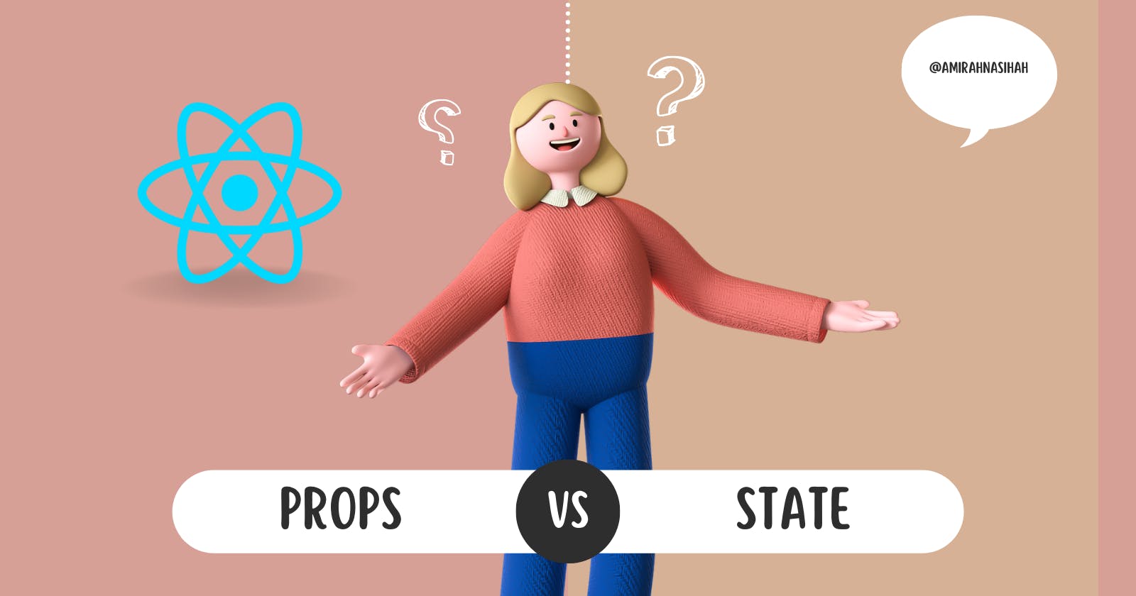 Props vs State in ReactJS