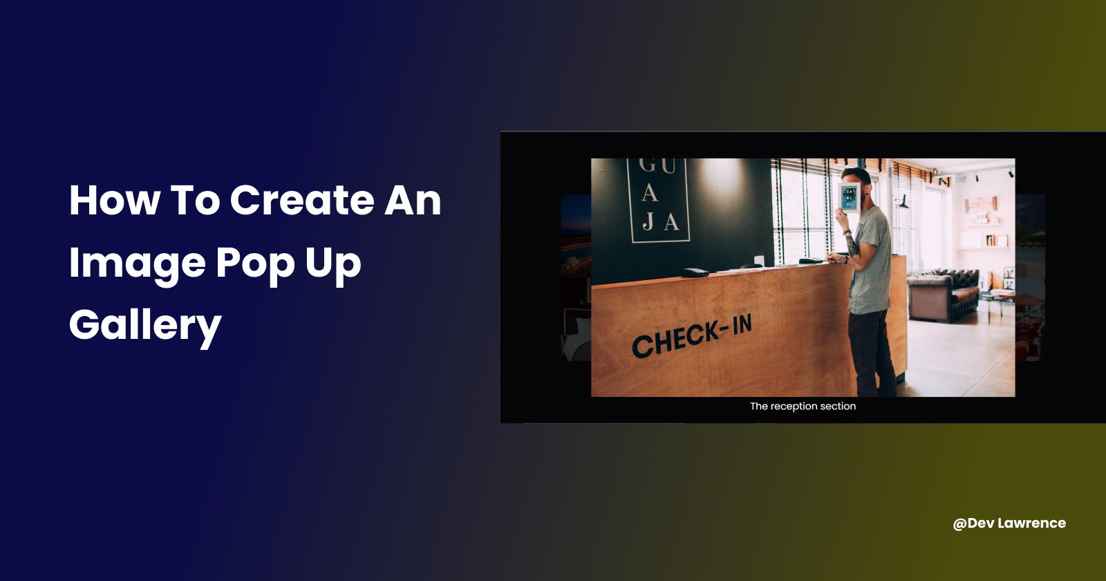 How to Create an Image Pop-Up Gallery