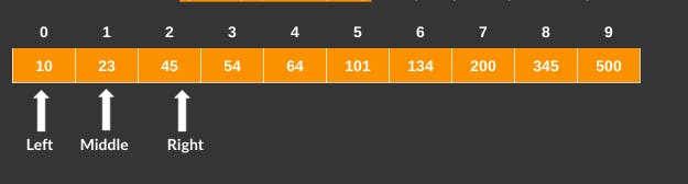 third pass - binary search