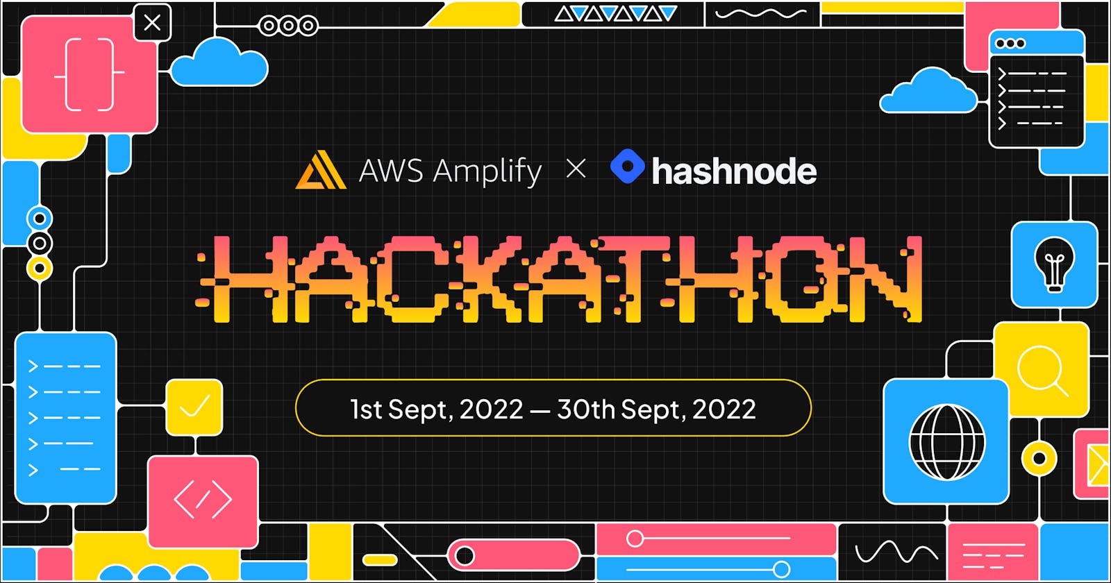 Build Your Dream Project with AWS Amplify on September's Hackathon 🧡
