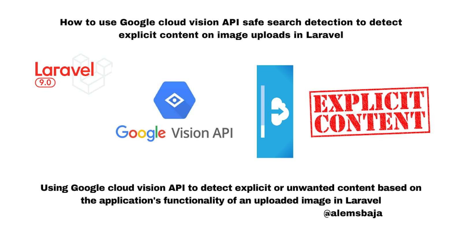 How to use Google cloud vision API safe search detection to detect explicit content on image uploads in Laravel