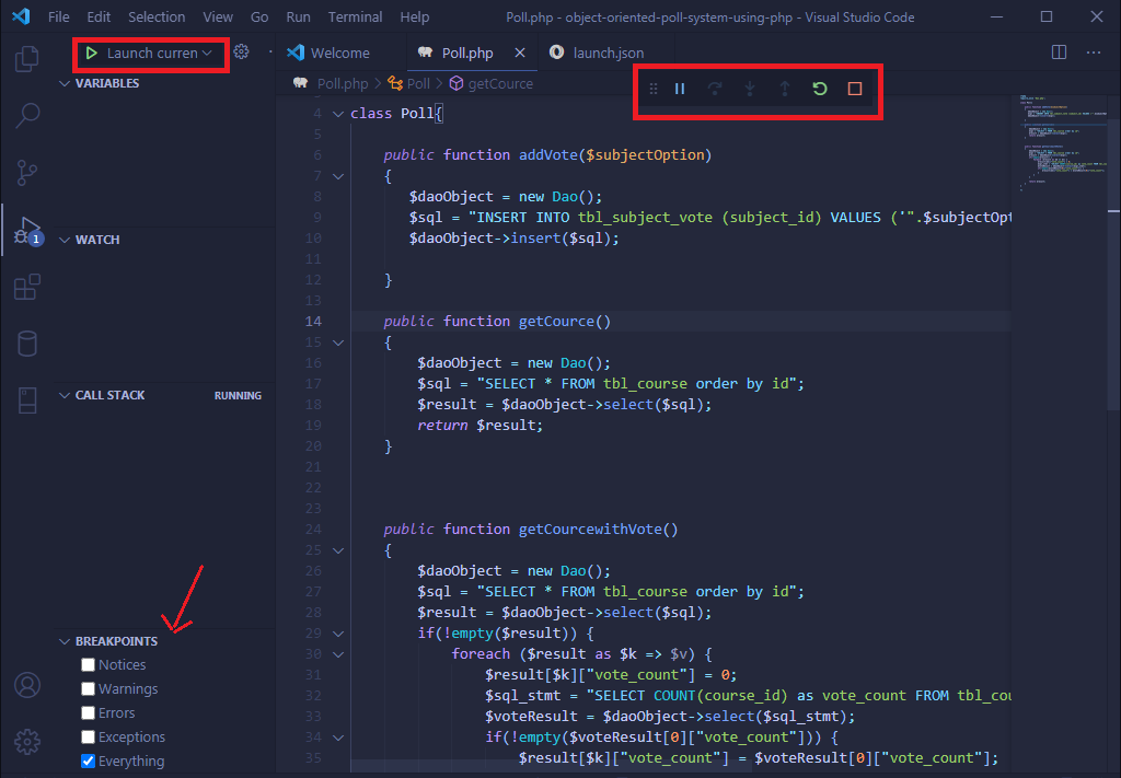 debug