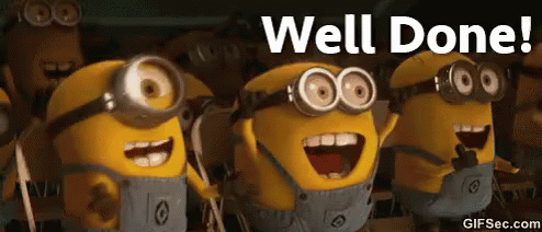 Well Done GIF - Well Done Despicable Me Minions - Discover & Share GIFs.gif