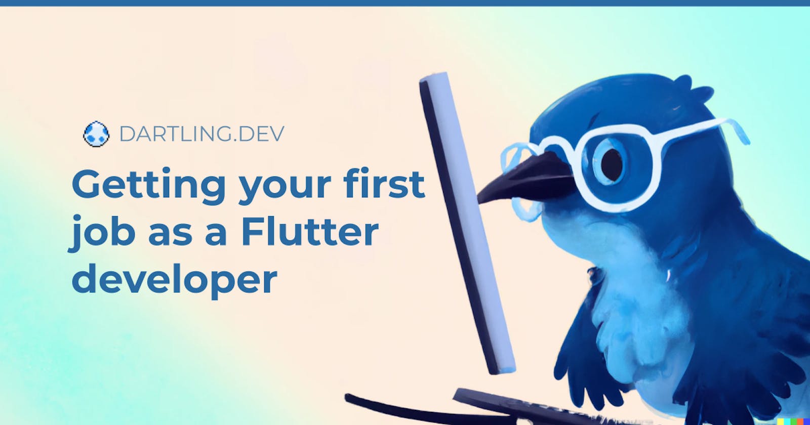 Getting your first job as a Flutter developer