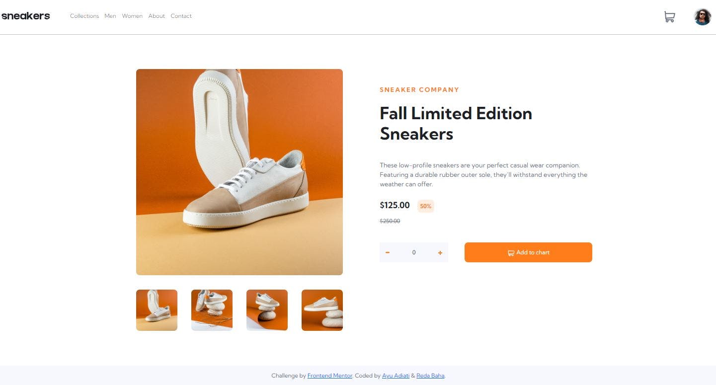 e-commerce product page