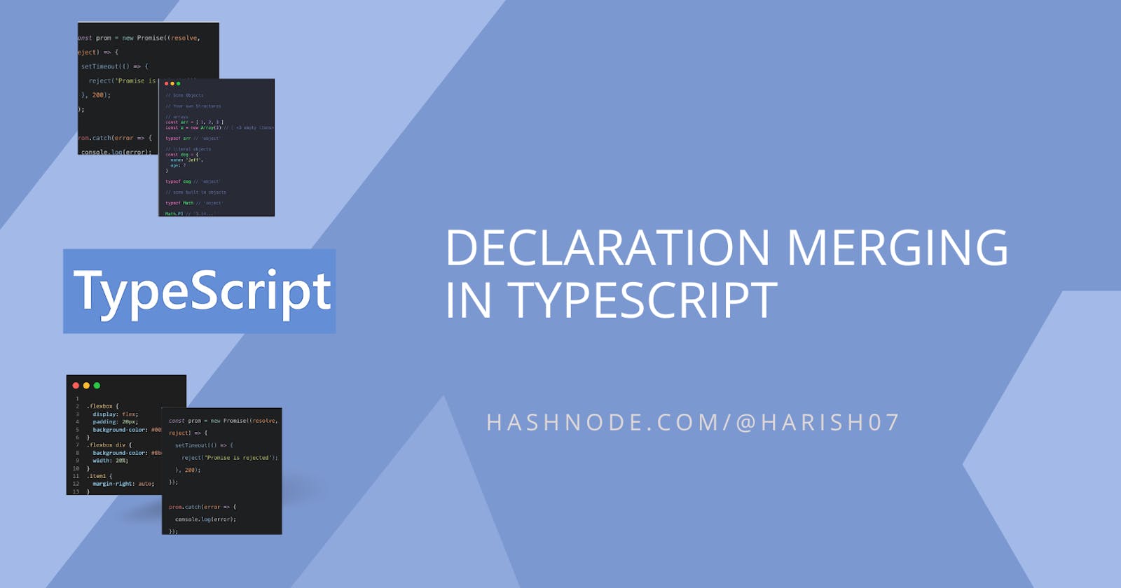 Declaration Merging in Typescript