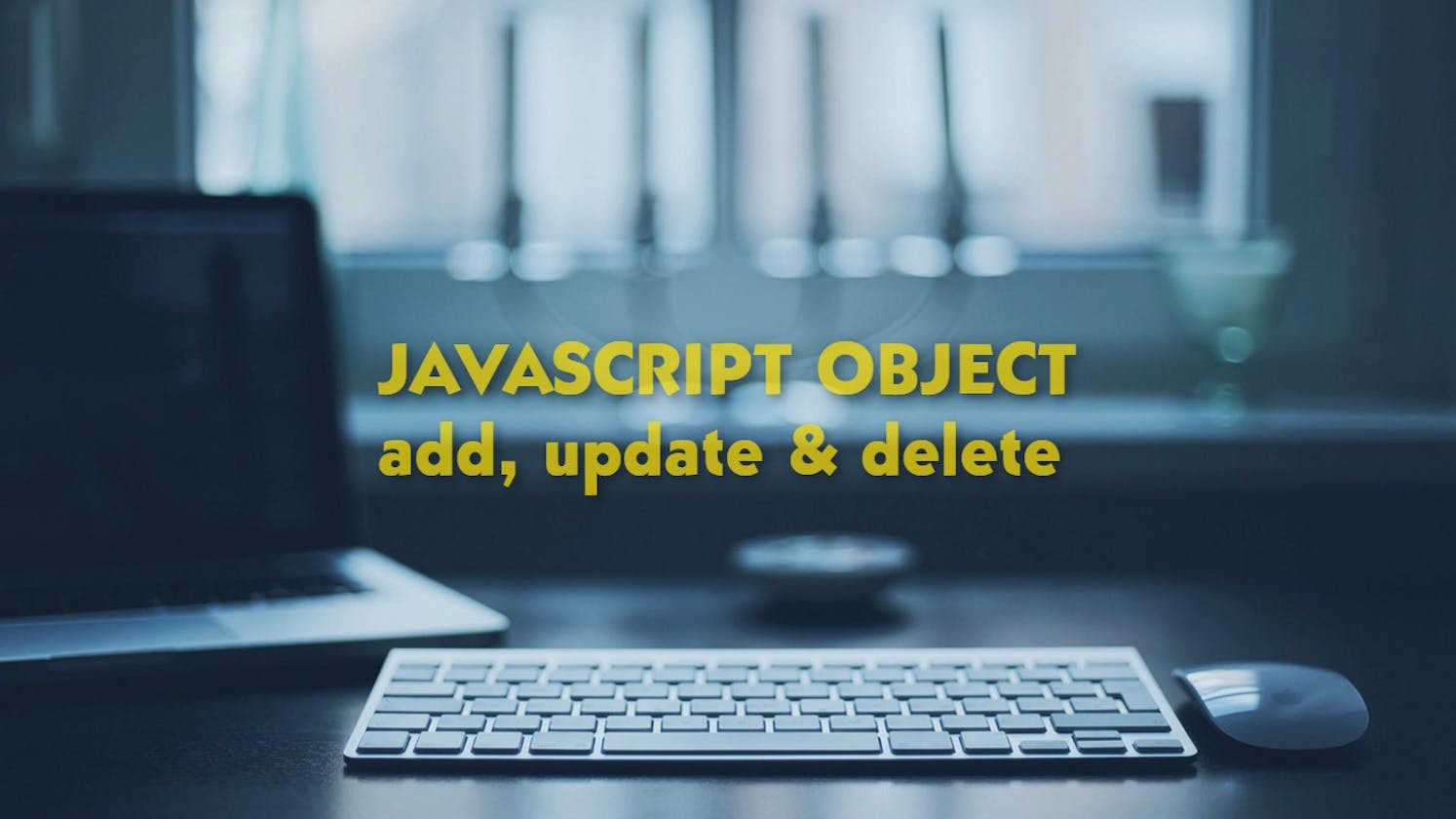 JavaScript Object-add, update and delete properties