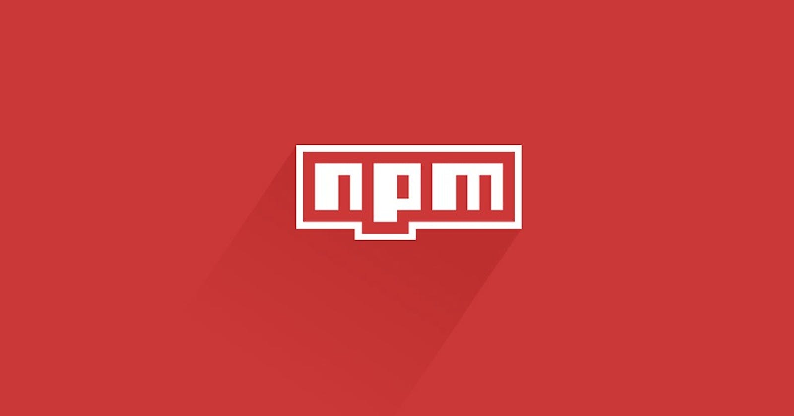 How to create and publish npm package.