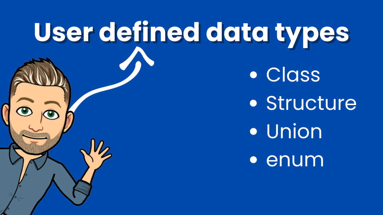 User-Defined  Derived  Data  types