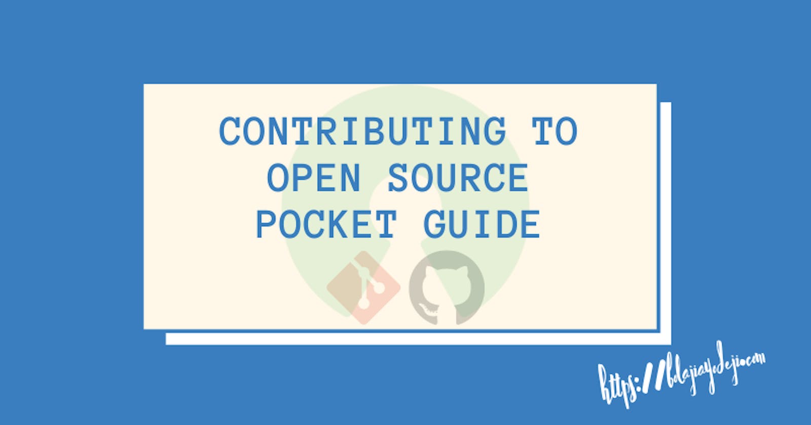Contributing to Open Source Pocket Guide