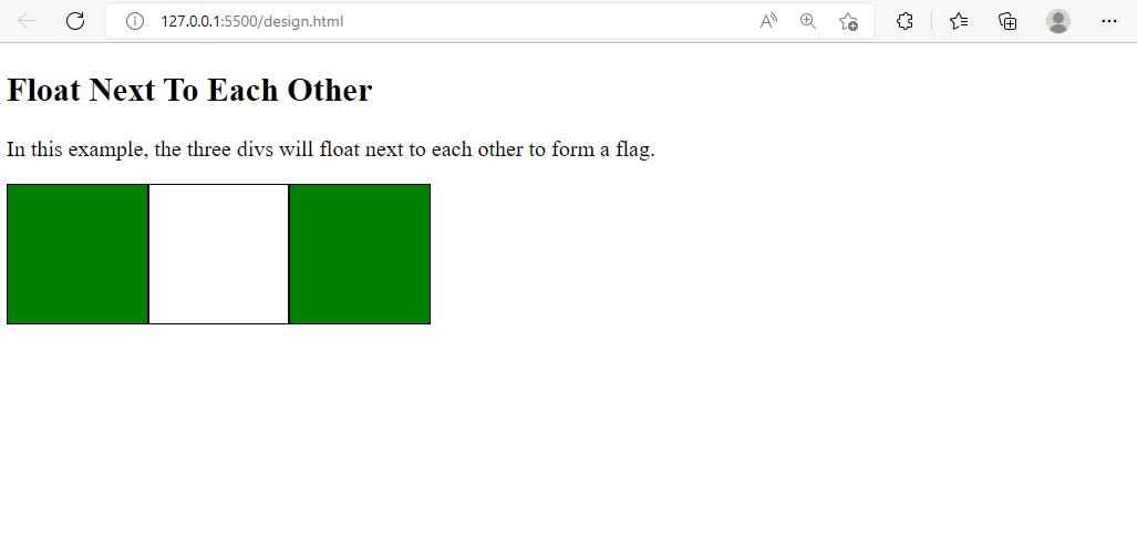 design Nigerian flag with css 2.png