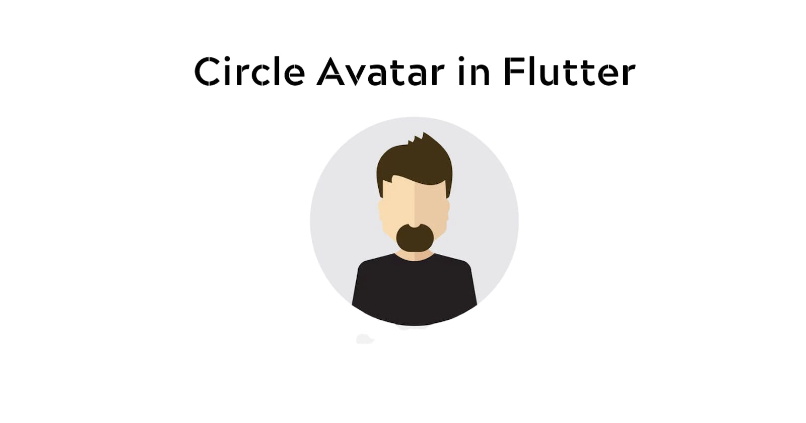 Circle Avatar widget in flutter and how to use it.