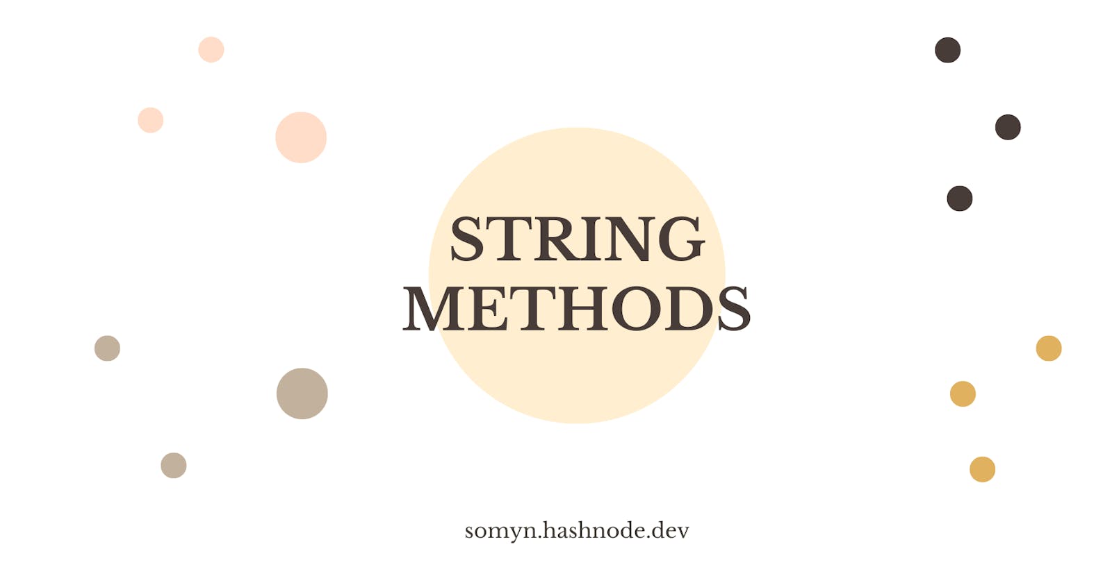 String Methods in JavaScript